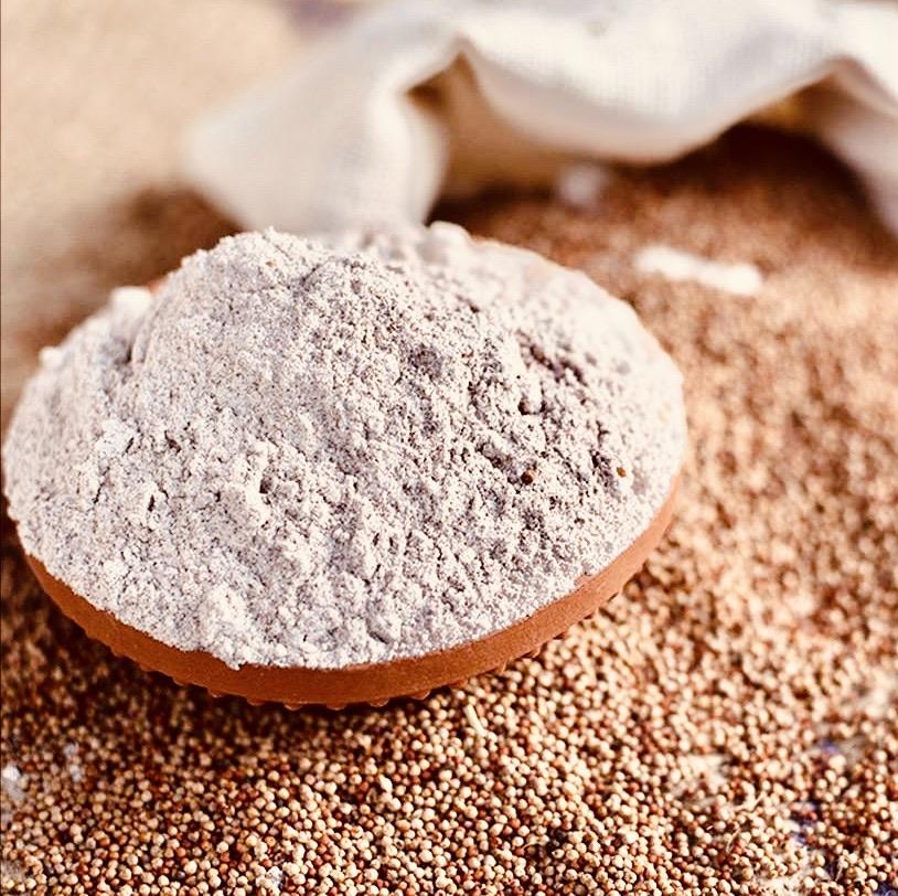Finger Millet Flour | Ragi Flour (रागी का आटा )(1 KG Pack) - Image 5