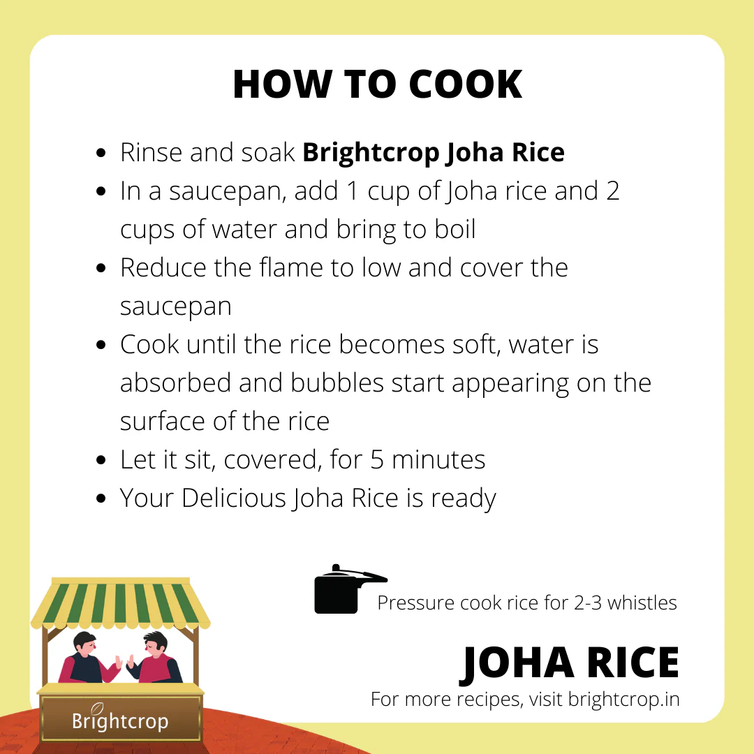 Polished Joha Rice (10Kg Pack) - Kunkuni Joha - Image 3