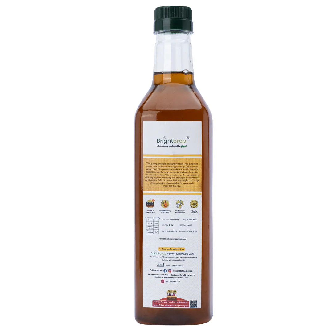 Mustard oil (1 liter bottle) - Image 2