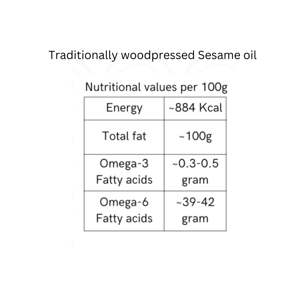 Sesame oil (1 liter bottle) - Image 3