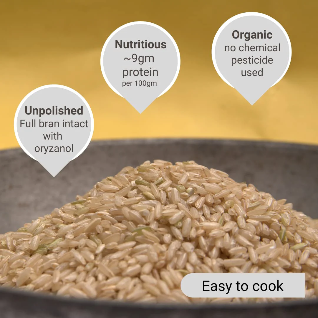 Unpolished Brown Rice (10kg Pack) - Image 6